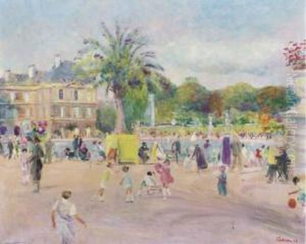 The Grand Bassin, Jardin Du Luxembourg - view 1