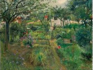 Un Jardin by Lucien Adrion