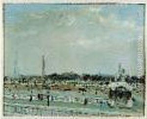Paris, La Place De La Concorde by Lucien Adrion