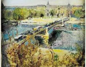Le
Pont Du Carrousel by Lucien Adrion