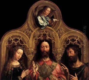 Christ between the Virgin and St John the Baptist by Jan Mabuse