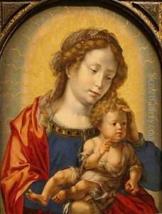 Virgin and Child by Jan Mabuse