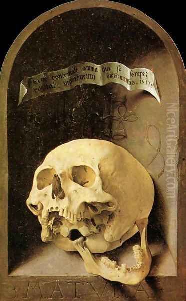 Trompe-l'oeil Skull - view 1