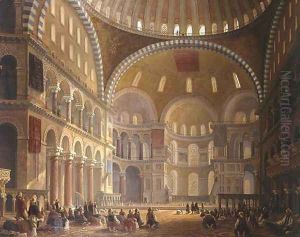 The Blue Mosque by Eva Gonzales