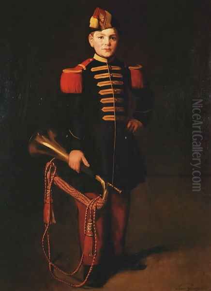 Enfant de troupe, Musée Gaston Rapin, 1870 by Eva Gonzales