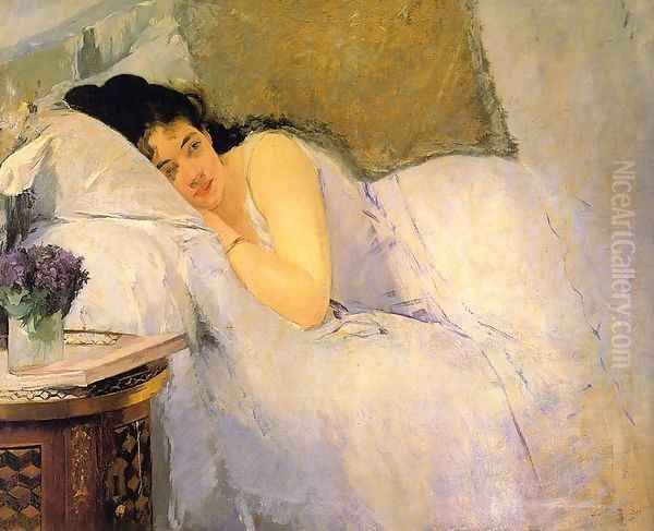 Morning Awakening 1876 by Eva Gonzales