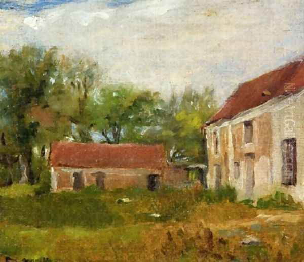 Farm at Rebais (Seine-et-Marne) - view 1