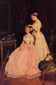 La Toilette, 1879 by Eva Gonzales