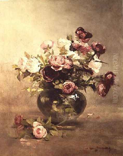 Vase with Roses - view 1