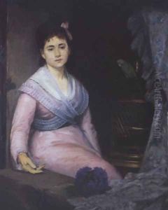 L'Indolence, 1871-72 by Eva Gonzales
