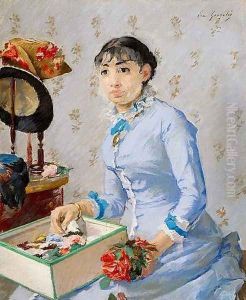 The Milliner, 1877 by Eva Gonzales