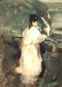 The Woman on the Cliff by Eva Gonzales