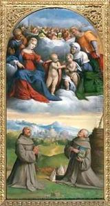 Madonna and Child with Saints in Glory Madonna and Child with Saints in Glory