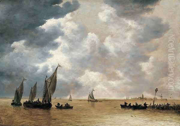 An Estuary Scene 1652-54 - view 1