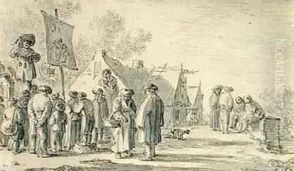 A village scene - view 1