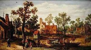 A Village by the River