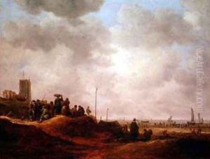 View of the Coast of Egmond Aan See