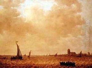 View of the Old Maas Dordrecht