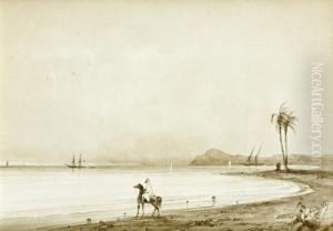 At The Water's Edge by Ivan Konstantinovich Aivazovsky