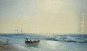 Sailors Coming Ashore by Ivan Konstantinovich Aivazovsky