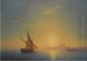Sunset Over Ischia