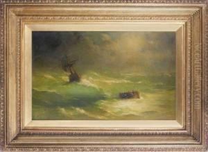 Marine Dans La Tempete