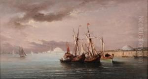 Veduta Di Istanbul Da Mare by Ivan Konstantinovich Aivazovsky