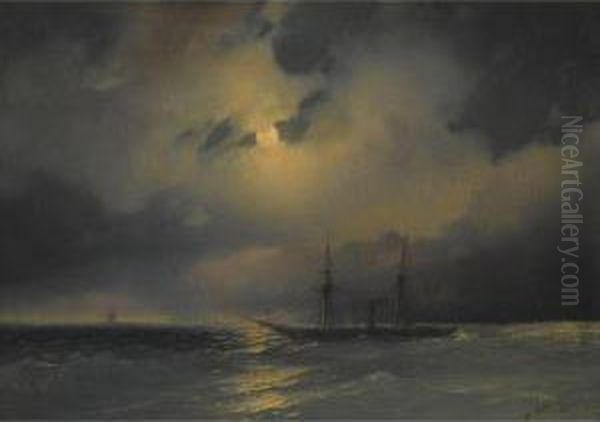 Shipping In Moonlight - view 1