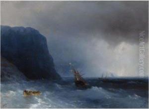 The Survivors by Ivan Konstantinovich Aivazovsky