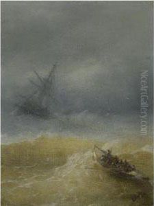The Lifeboat by Ivan Konstantinovich Aivazovsky