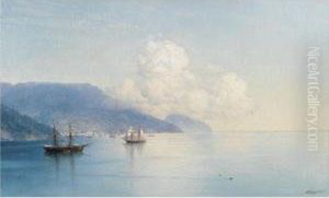 The Bay Of Yalta by Ivan Konstantinovich Aivazovsky