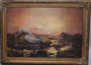9 Waves by Ivan Konstantinovich Aivazovsky