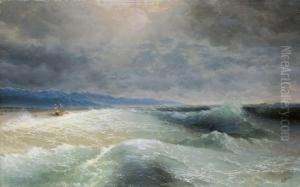 Kuste Am Schwarzen Meer by Ivan Konstantinovich Aivazovsky