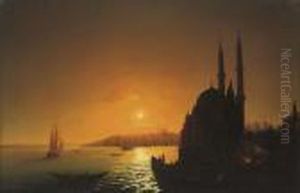 Sunset Over The Golden Horn