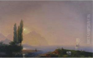 Crimean View by Ivan Konstantinovich Aivazovsky