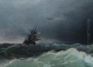 Am Meer by Ivan Konstantinovich Aivazovsky