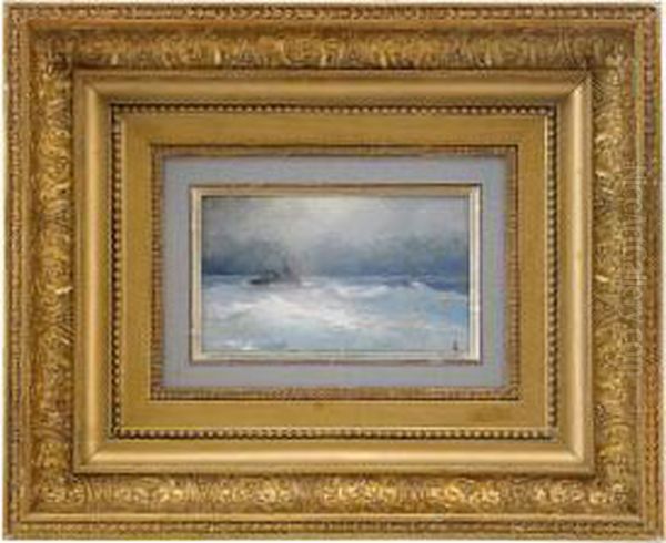 Steamer At Sea - view 1