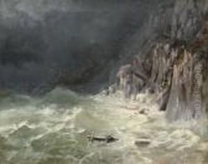 Rescue At The Rocks by Ivan Konstantinovich Aivazovsky