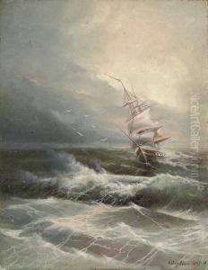 Before The Storm by Ivan Konstantinovich Aivazovsky