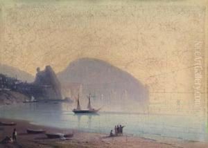 Morning Mists Over Ayu Dag by Ivan Konstantinovich Aivazovsky