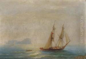 Seascape by Ivan Konstantinovich Aivazovsky