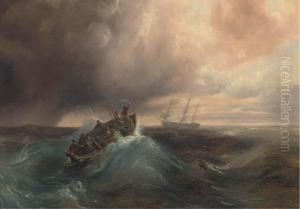 The Stranded Sailors by Ivan Konstantinovich Aivazovsky