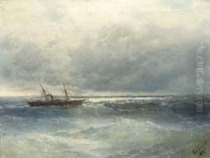 Seascape With Boat