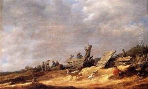 Dune Landscape 1631 by Jan van Goyen