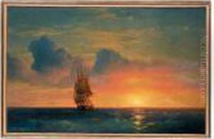 Marine Scene by Ivan Konstantinovich Aivazovsky