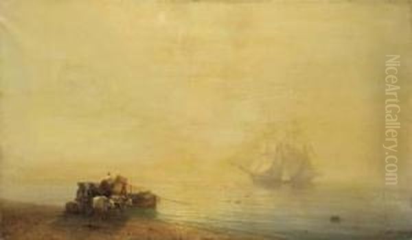 Seascape With Boat - view 1