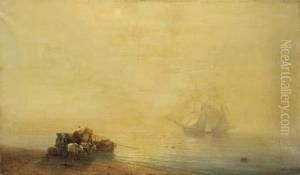 Seascape With Boat