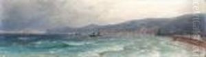 Ships In The Black Sea by Ivan Konstantinovich Aivazovsky