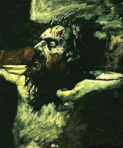 Head of Jesus, Preparation for The Crucifixion, 1893 by Nikolai Nikolaevich Ge