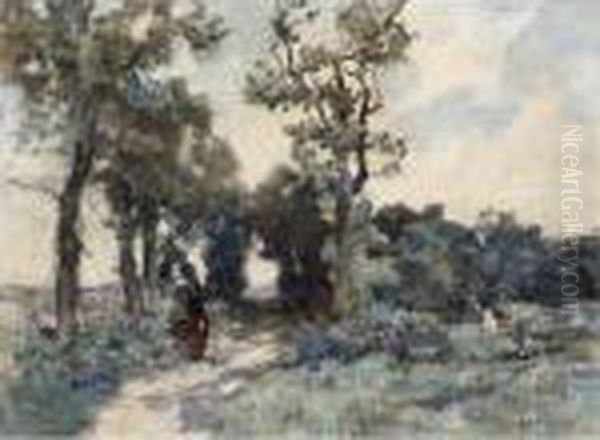 Picking Berries - view 1